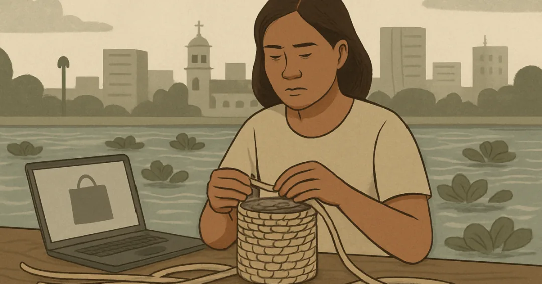 Water Hyacinths And Ripple Effects: How Your Favorite Shopping App Helped This Women-Driven Initiative