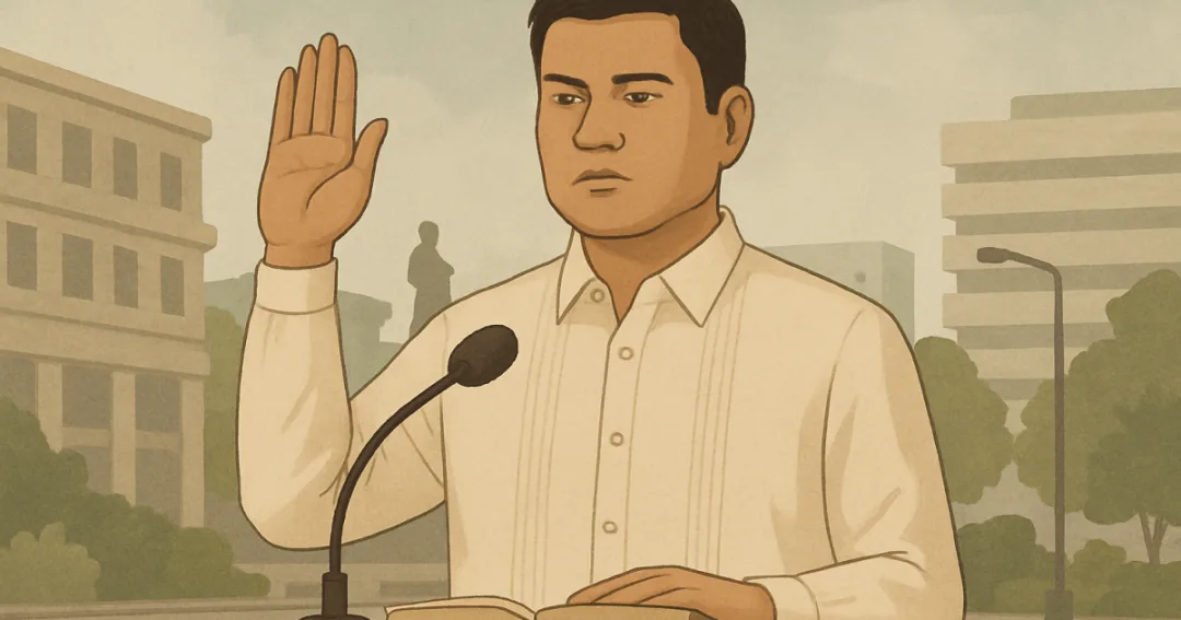 Baste Duterte Sworn In As Davao Mayor