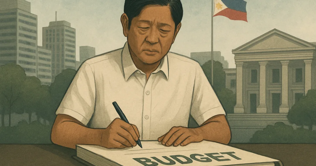 Marcos Signs P6.793 Trillion National Budget For 2026