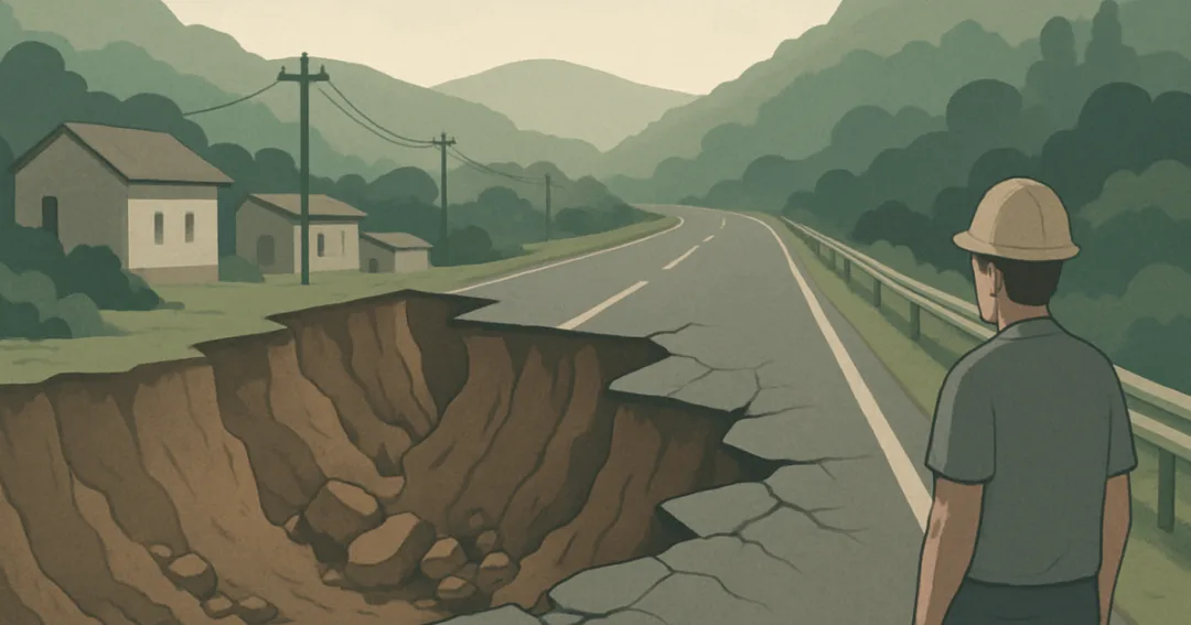 Landslides Destroy National Road In Remote Coal-Rich South Cotabato Village