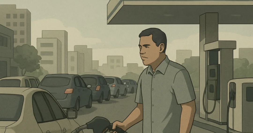 Motorists Rush To Fill Up On Last Day Of Capped Fuel Prices