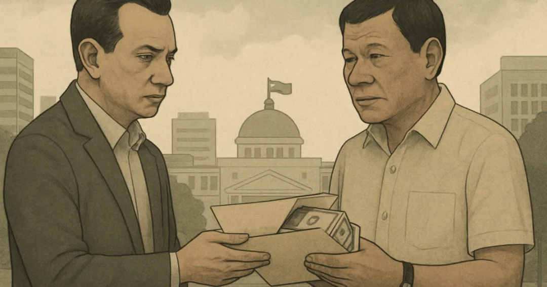 Trillanes Claims Duterte Family Received P181M From Businessman Sammy Uy